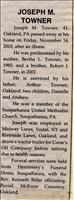 Towner, Joseph M